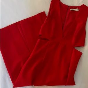 Alice and Olivia cutout midi dress size 0